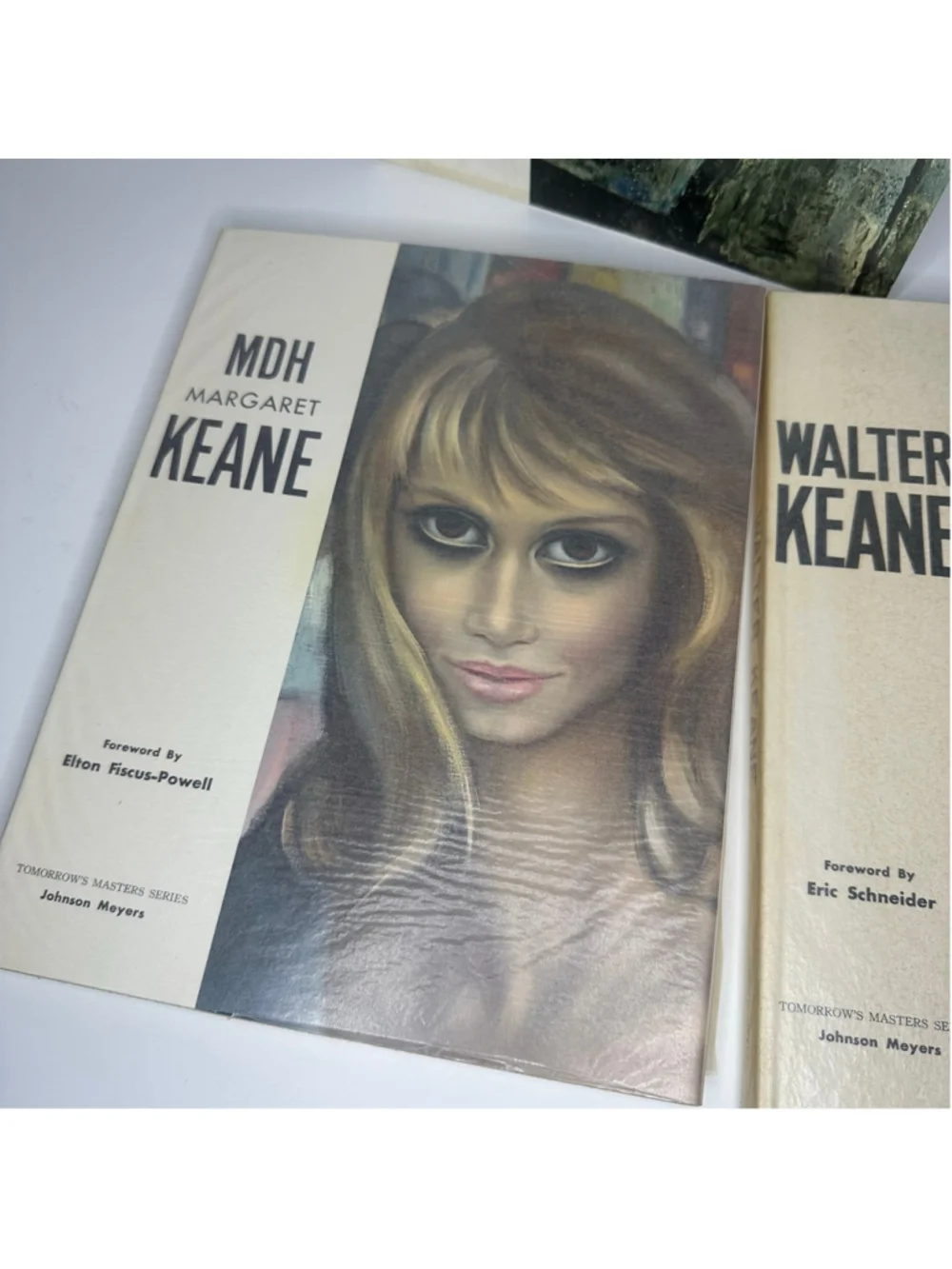 Vintage 1964 Margaret Keane & Walter Keane Big Eyes Art Books 2 Vol Set Slipcase